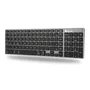 Ngs Fortune-BT Teclado inalámbrico Bluetooth Gris